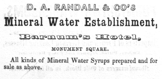 1842 Randall & Co. Advertisement