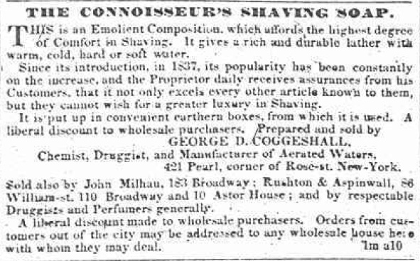 1841 Coggeshall Ad