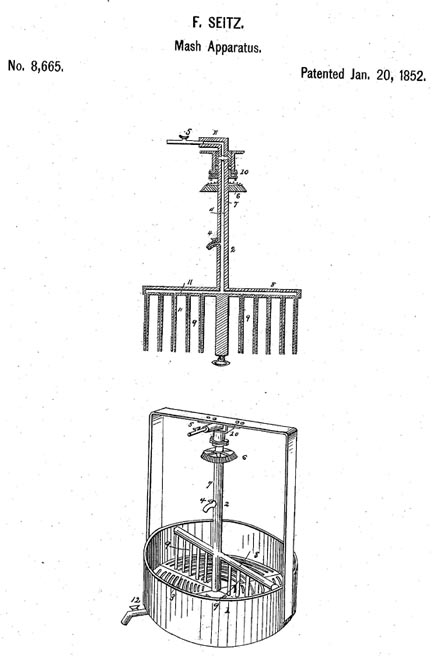 Seitz's 1852 Patent