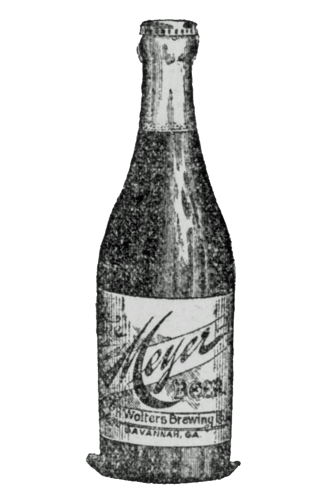 Meter Beer Crown Bottle