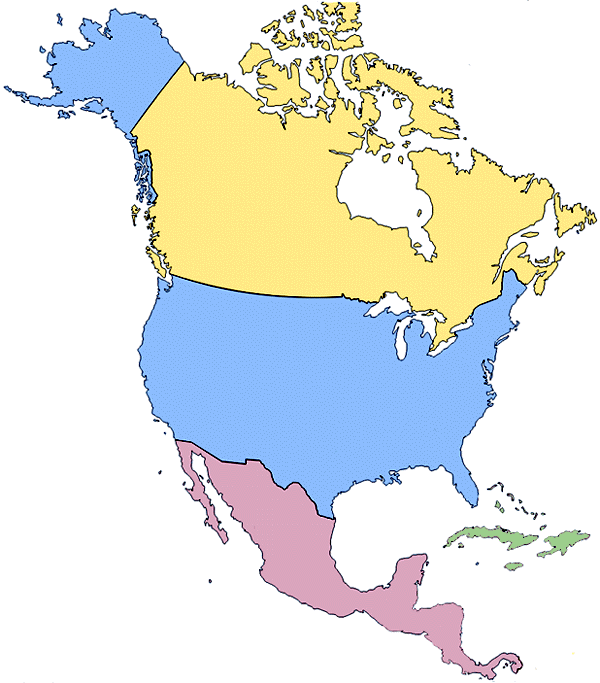 Map of Canada