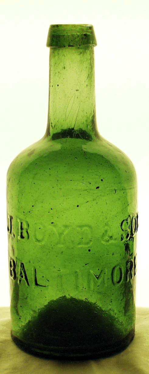 J. Boyd & Son bottle circ: 1844