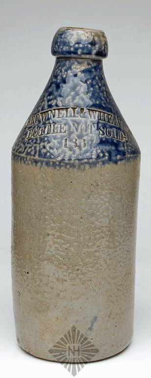 Brownell & Wheaton 1867 Bottle