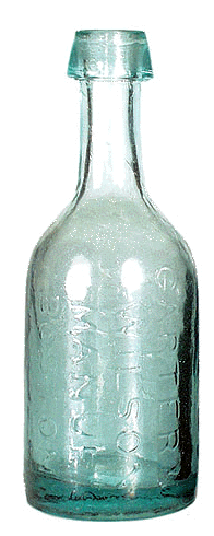 Carter & Wilson Aqua Bottle circ: 1844