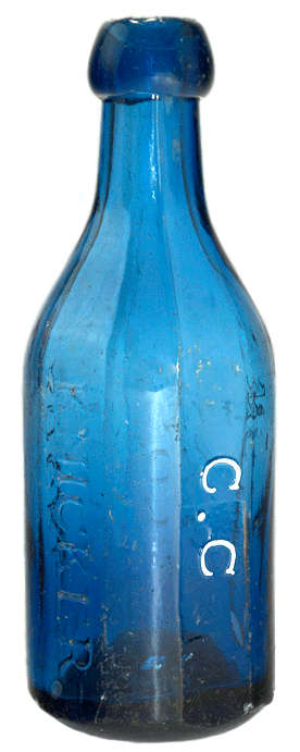 C & M round Bottle