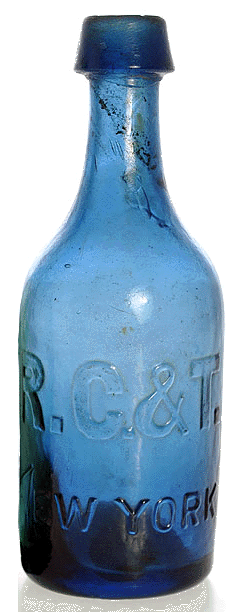 R. C. & T. bottle