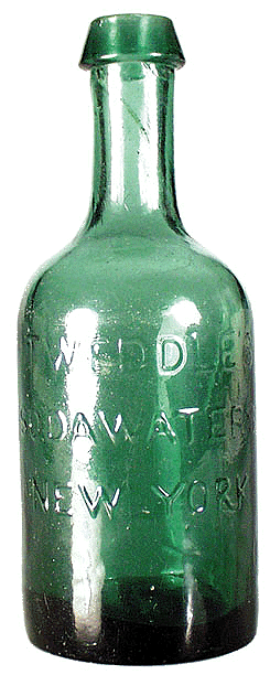 Tweddle Patent Soda Waters circ: 1844