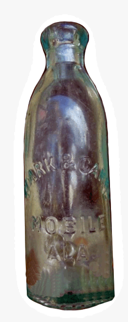 Clark Soda Bottle