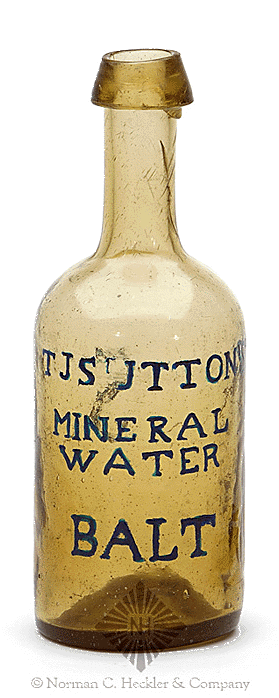 Sutton Bottle circ: 1843