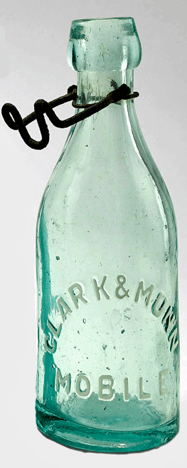 Clark & Munn Soda Bottle