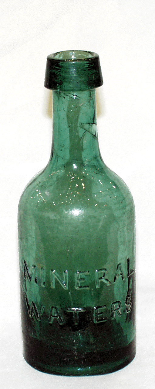 Mineral Waters Bottle circ: 1844-45