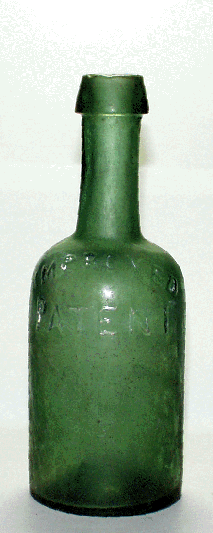 Improved Patent Bottle circ: 1844