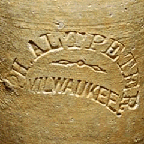 Impression on a Pottery Bottle