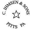 C. IHMSEN & SONS STAR PITTS PA