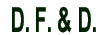 Manufacturer Id = 50395 D. F. & D.