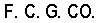 Manufacturer Id = 50402 F. C. G. CO.