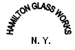 Manufacturer Id = 50946 HAMILTON GLASS WORKS N. Y.