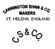 CANNINGTON SHAW & CO. MAKERS ST. HELENS ENGLAND C S & CO