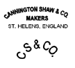 Manufacturer Id = 53379 CANNINGTON SHAW & CO. MAKERS ST. HELENS ENGLAND C S & CO