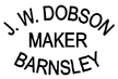 Manufacturer Id = 53637 J. W. DOBSON MAKER BARNSLEY