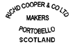 Manufacturer Id = 54080 RICHD COOPER & CO LTD MAKERS PORTOBELLO SCOTLAND