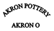 Akron Pottery Akron O