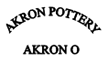 Manufacturer Id = 54858 Akron Pottery Akron O