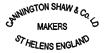 CANNINGTON SHAW & CO. LD MAKERS ST. HELENS ENGLAND