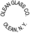 Manufacturer Id = 57642 Olean Glass Co Olean N. Y.