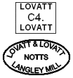 Manufacturer Id = 58914 Lovatt & Lovatt