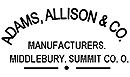 Adams, Allison & Co. Manufacturers Middlebury Summit County O.