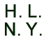 Manufacturer Id = 59475 H. L. N. Y.