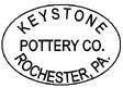 Manufacturer Id = 59822 Keystone Pottery Co. Rochester Pa.