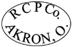 Manufacturer Id = 60961 RCP Co Akron O