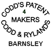 CODD'S PATENT 4 MAKERS CODD & RLYANDS BARNSLEY