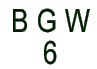 Manufacturer Id = 62375 B. G. W.