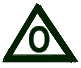Manufacturer Id = 63017 O in Triangle