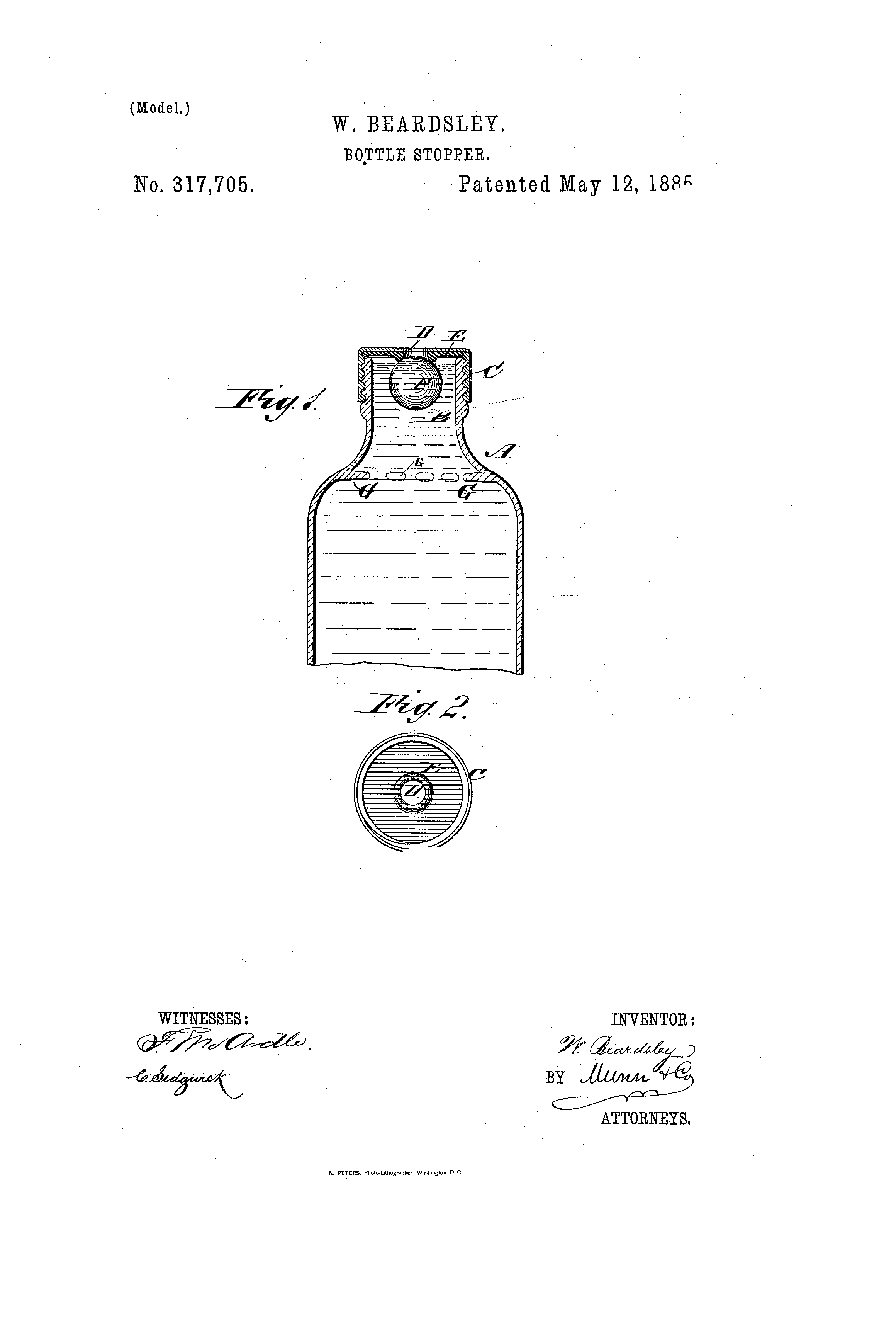 Patent 317,705