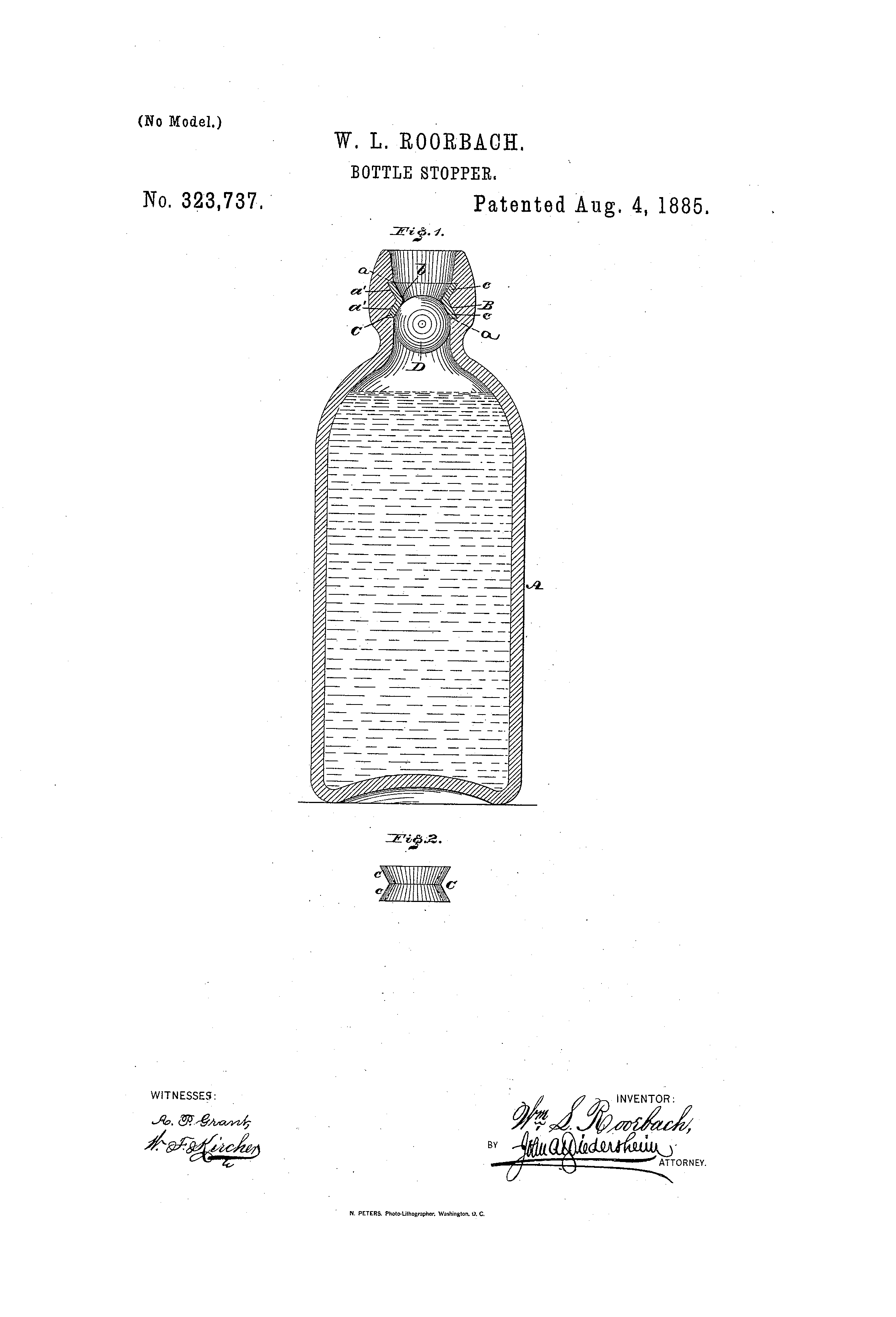 Patent 323,737