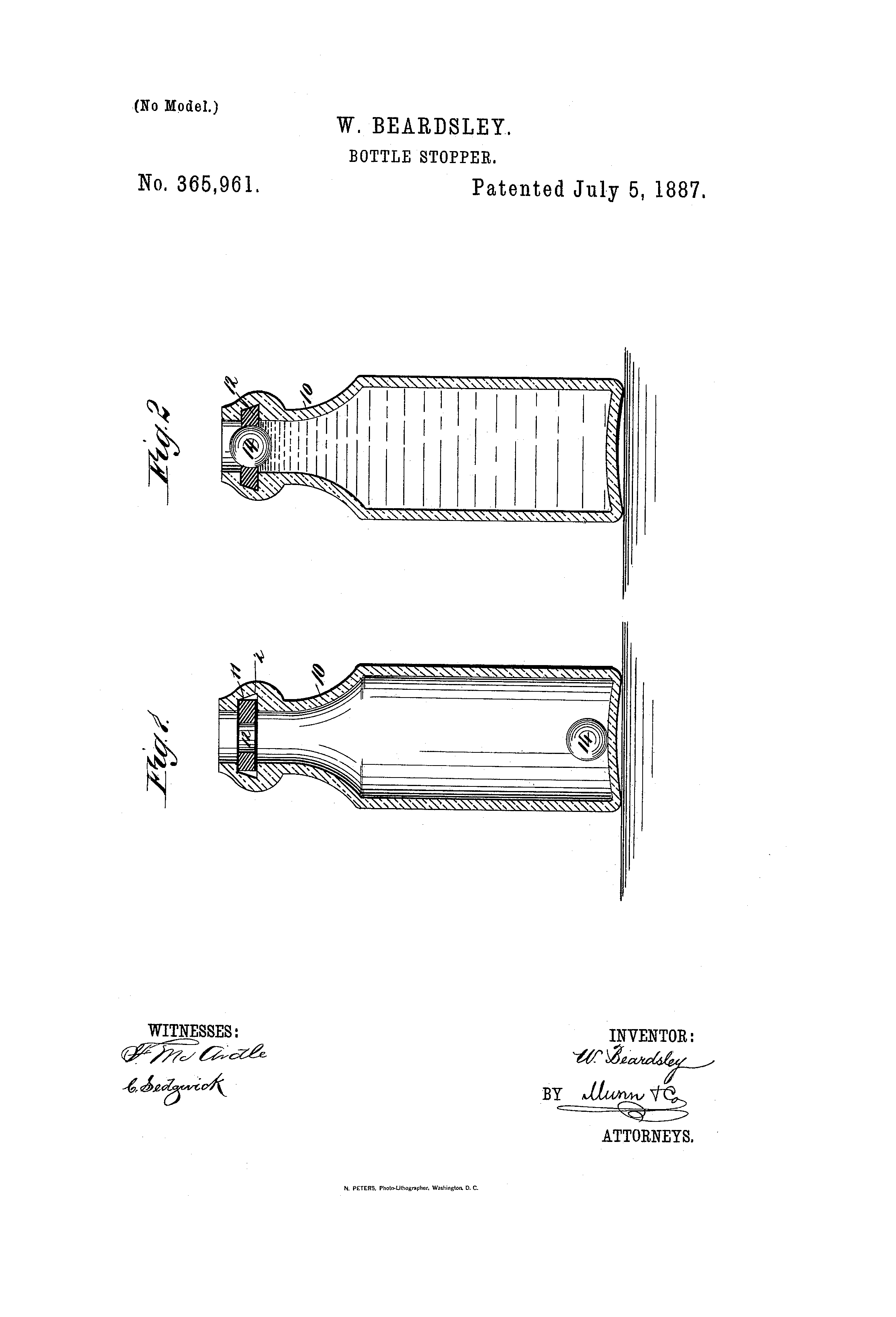 Patent 365,961