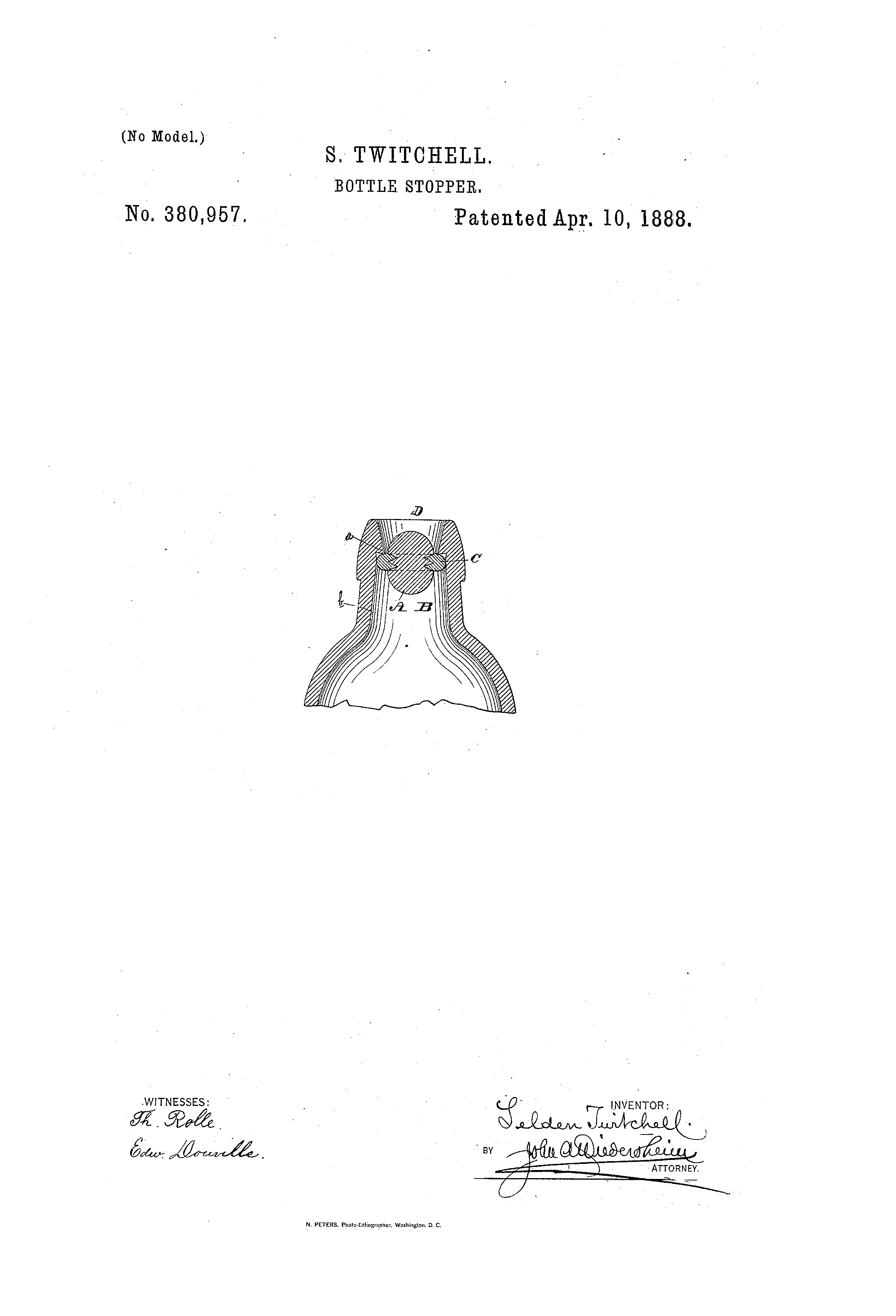 Patent 380,957