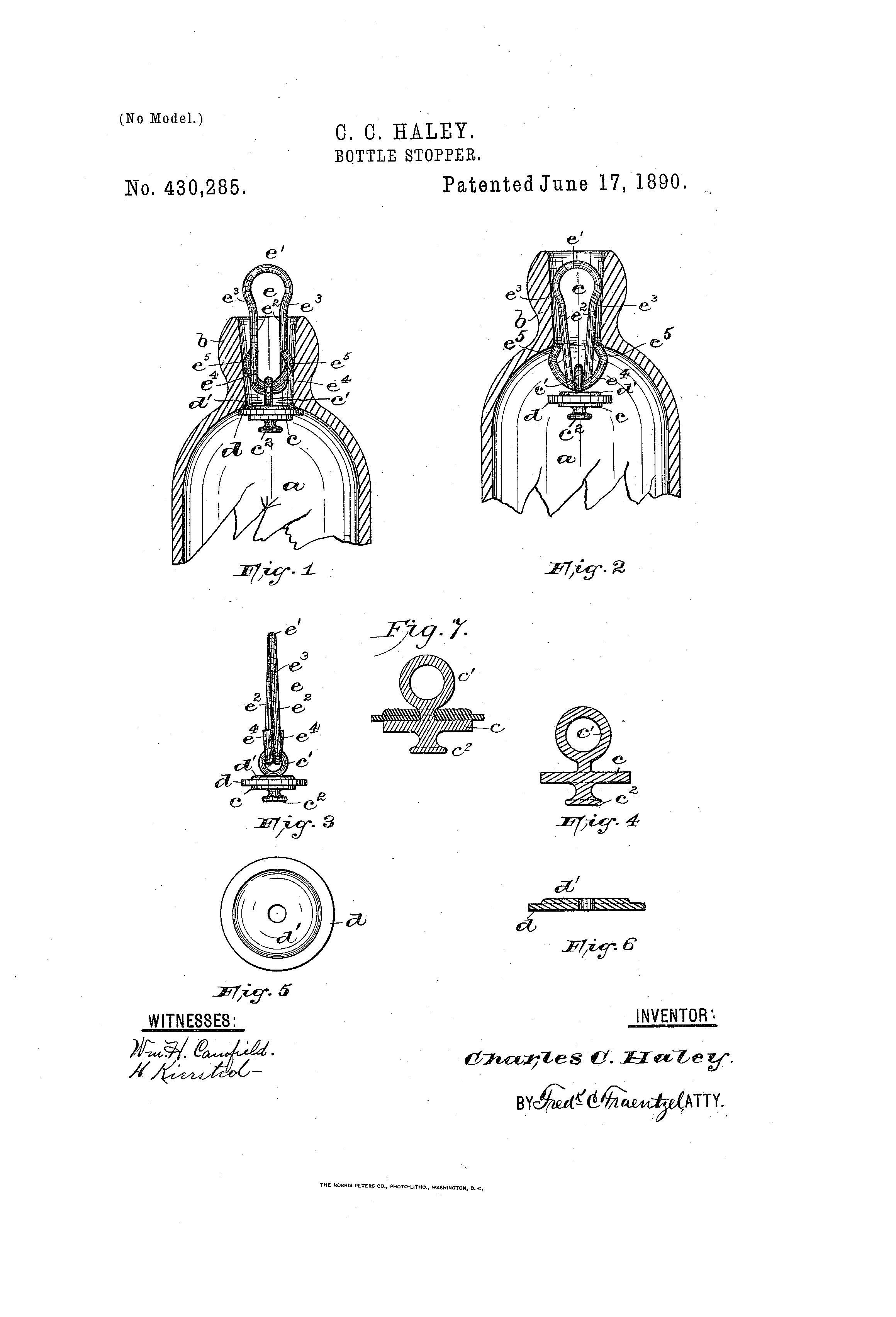 Patent 430,285