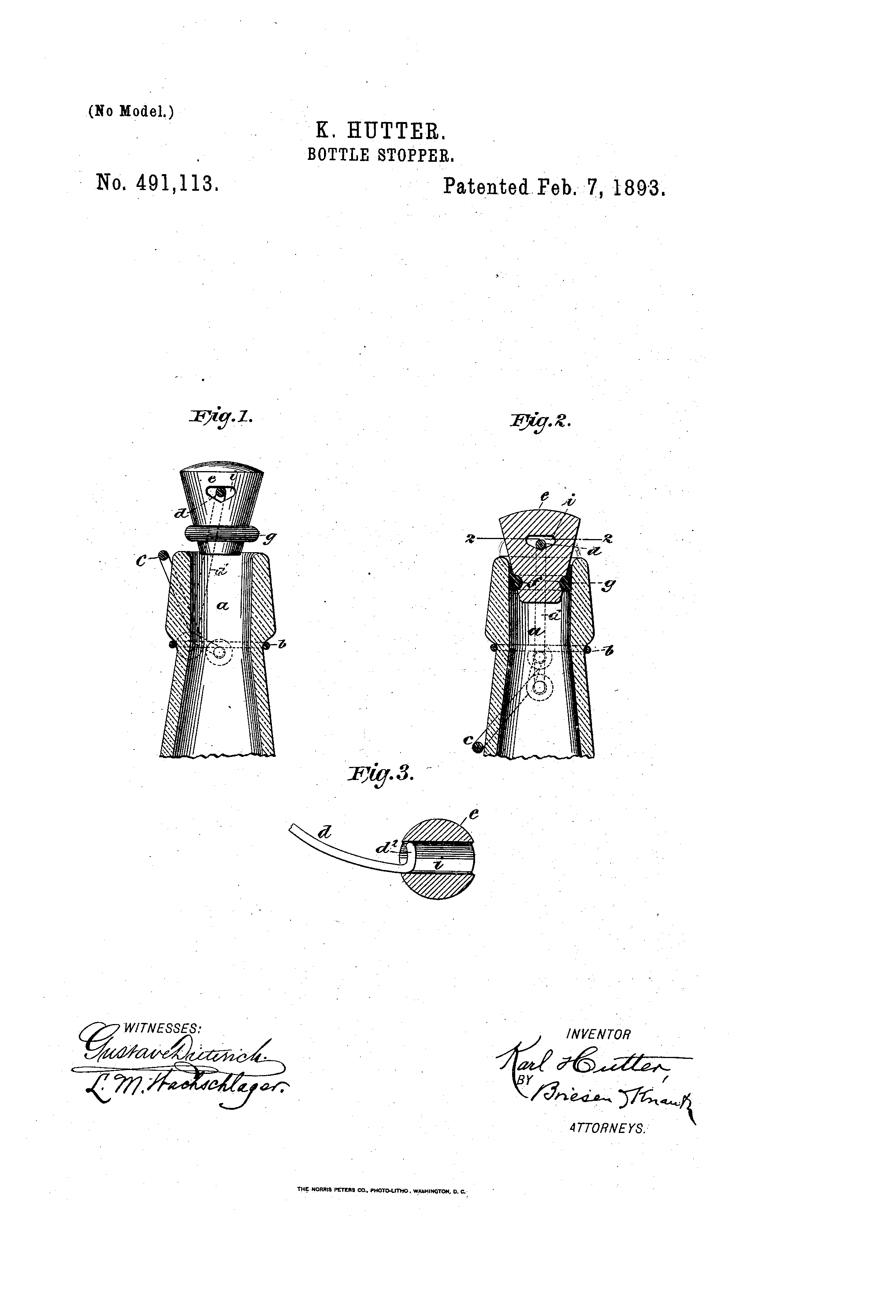 Patent 491,113