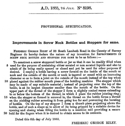 1885 Patent 8,198