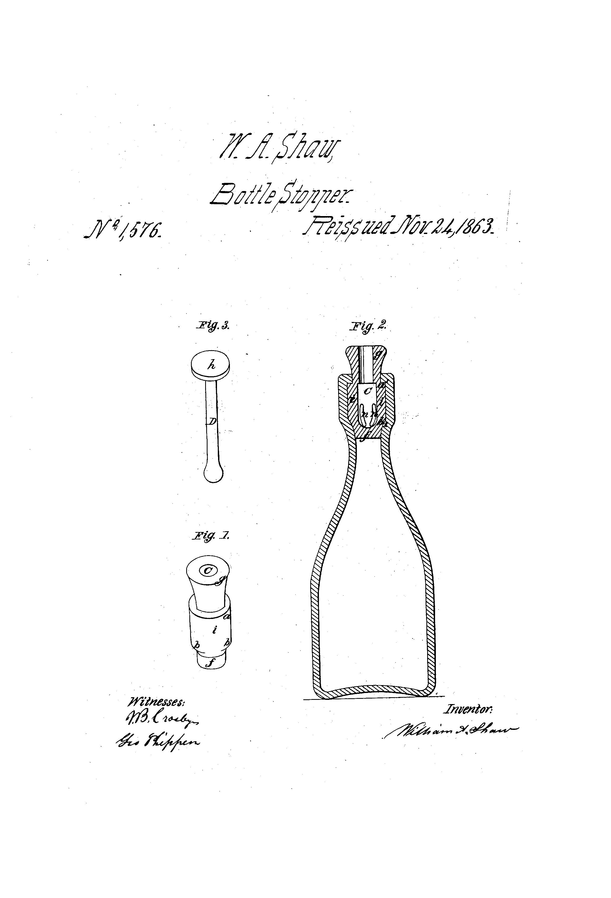 Reissued Patent 1,576