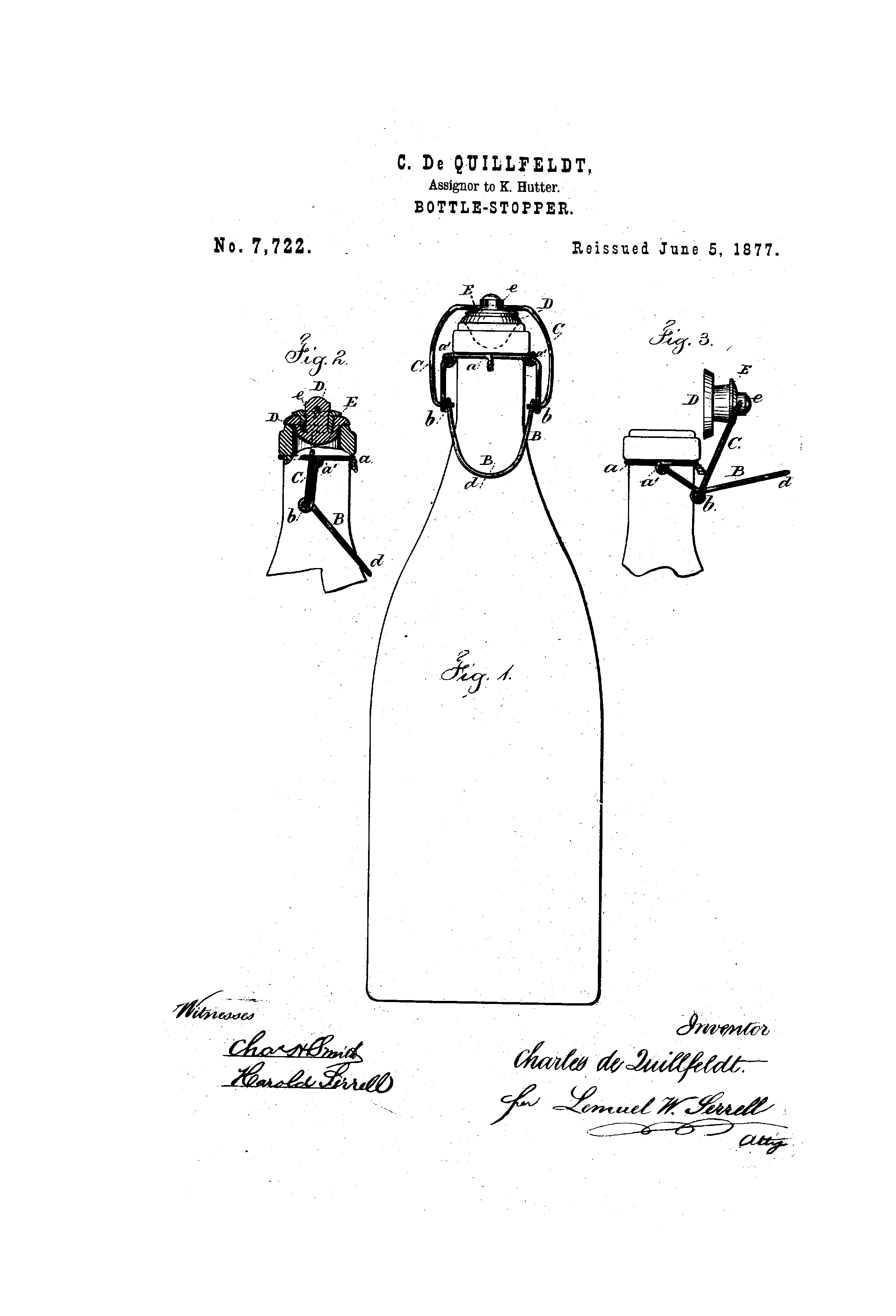 Reissued Patent 7,722