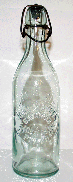 John Copes Beer Bottle