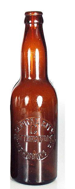 Capital City Bottling Works Bottle